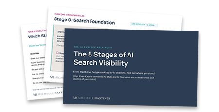 stages of ai search visibility pages